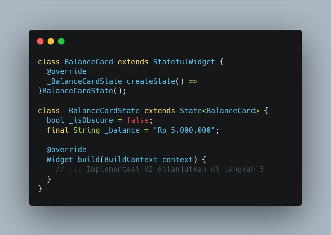 Kode BalanceCard extends StatefulWidget