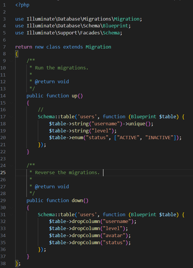 Screenshot: Tampilan halaman register bawaan Laravel (form Name, Email Address, Password, Confirm Password, Register button)